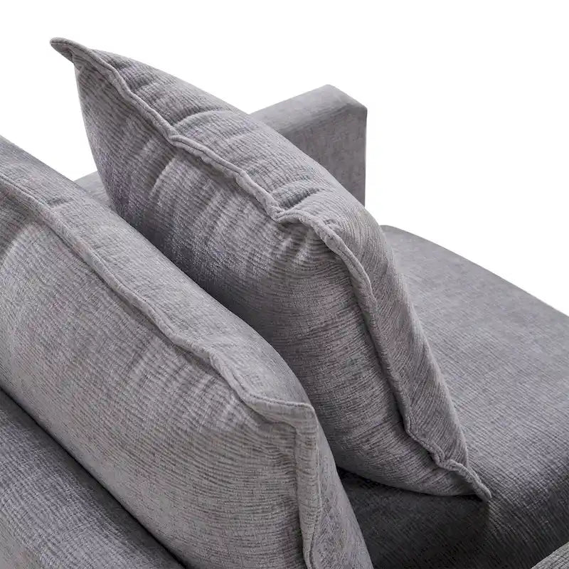 33.07 Upholstered Arm Chair with Solid Wood Frame