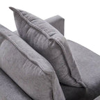 33.07 Upholstered Arm Chair with Solid Wood Frame