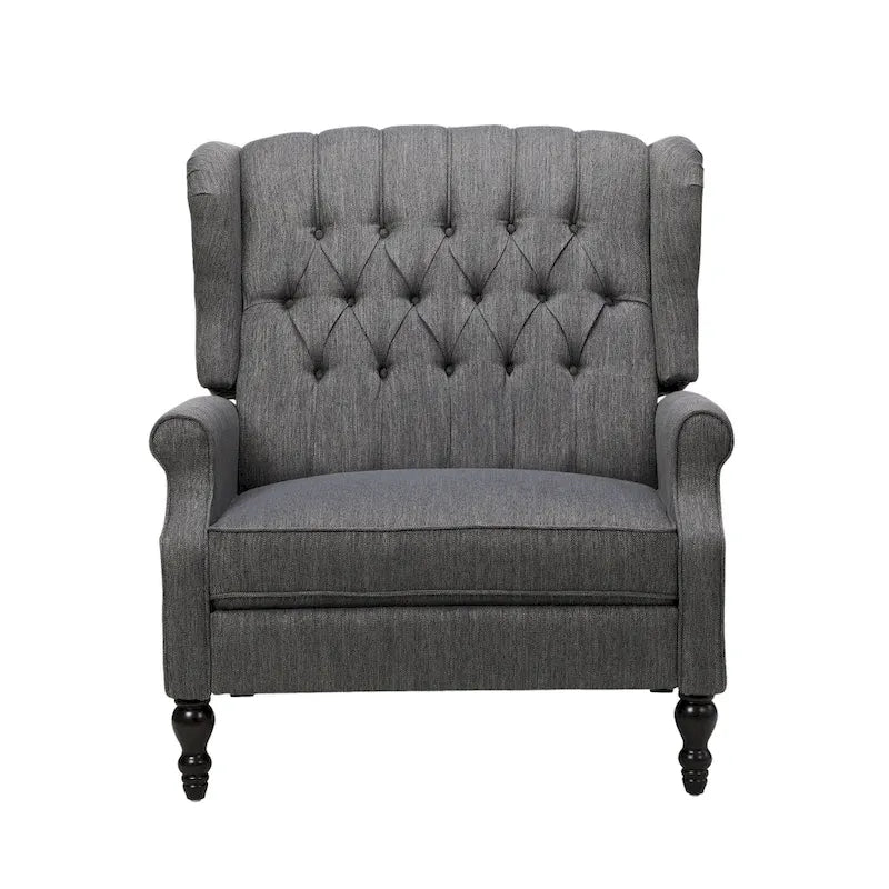 One And Half Seater Recliner, Adjustable Oversized Recliner with Wingback