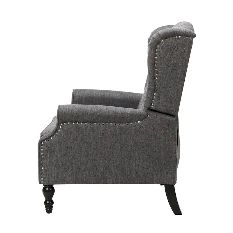 One And Half Seater Recliner, Adjustable Oversized Recliner with Wingback