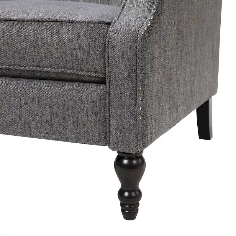 One And Half Seater Recliner, Adjustable Oversized Recliner with Wingback