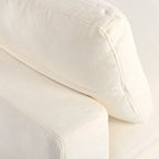 Beige Chenille Modular Sectional Sofa with USB, Bluetooth & Storage