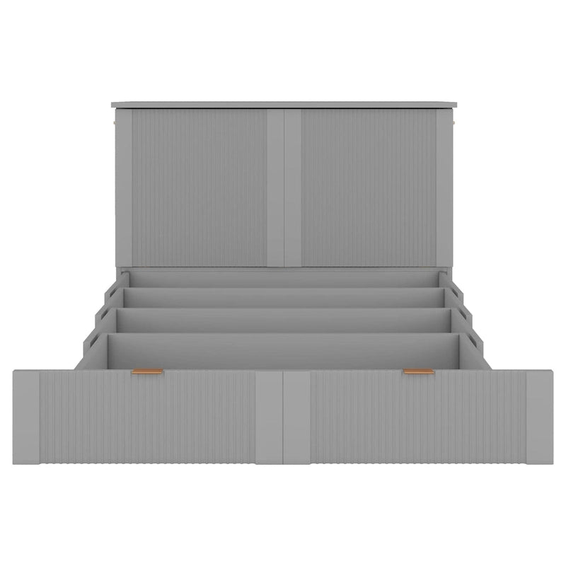 Full Size Murphy Bed with drawer and a set of Sockets & USB Ports