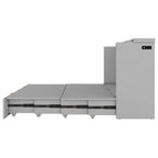 Full Size Murphy Bed with drawer and a set of Sockets & USB Ports