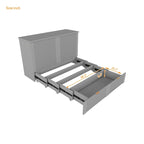 Full Size Murphy Bed with drawer and a set of Sockets & USB Ports