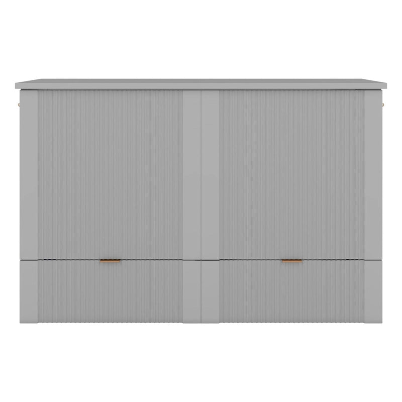 Full Size Murphy Bed with drawer and a set of Sockets & USB Ports