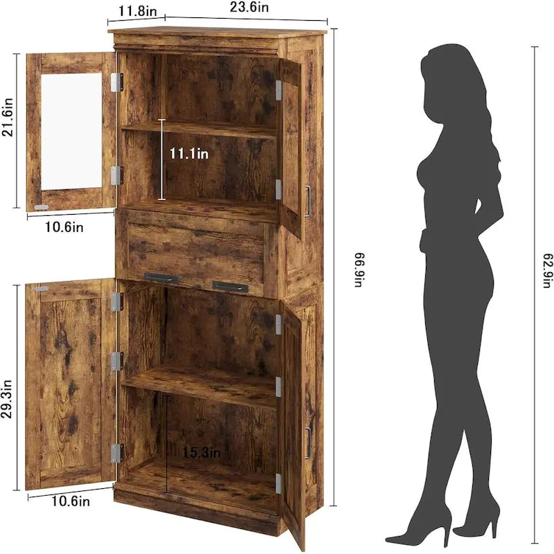 Pantry Storage Cabinet