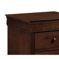Traditional Solid Wood Nightstands, Bedroom Bedside Storage Cabinet, Living Room Side Table with Drawers, Entry Side Table