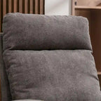 Modern Upholstered Swivel Glider Rocking Chair for Nursery