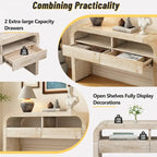 Console Table Entryway Table, Natural Wood Wash