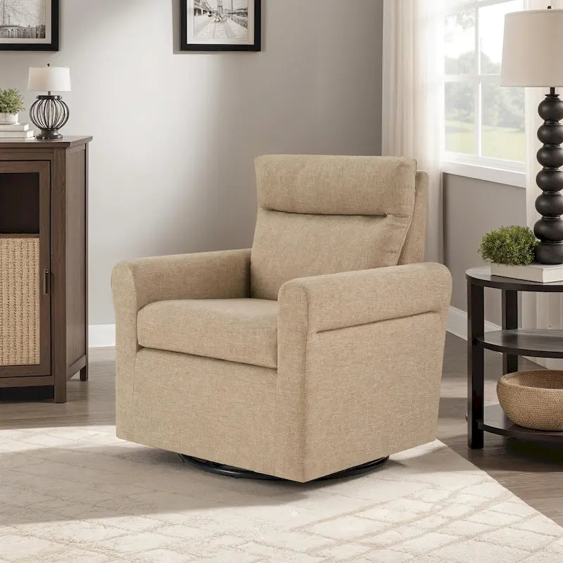 Convenience Concepts Take a Seat Olivia Swivel Accent Armchair
