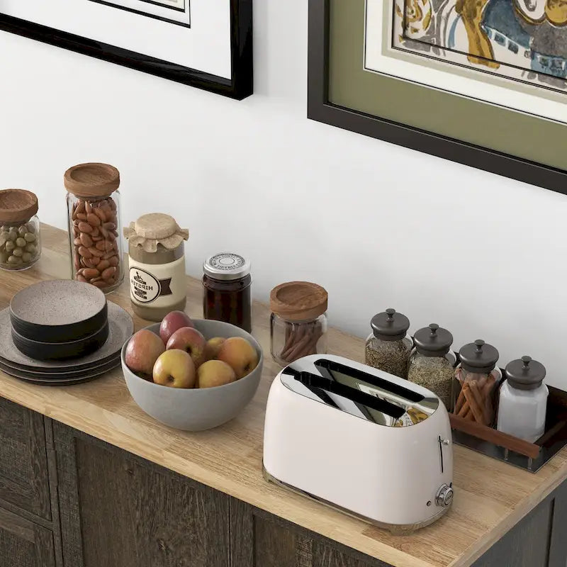 Triple-Cabinet Rolling Kitchen Island On Wheels(no include stool)