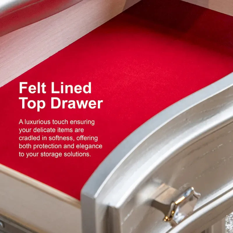 Furniture of America Eugene Traditional Solid Wood 6-Piece Panel Bedroom Set