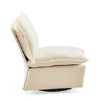 28.74 Chenille Upholstered 360 Swivel Rocking Chair