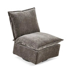 28.74 Chenille Upholstered 360 Swivel Rocking Chair