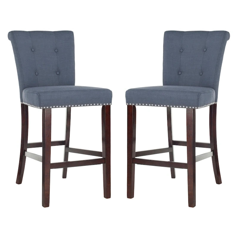 SAFAVIEH Rosalba 30-inch Bar Stool (Set of 2) - 20 x 26.5 x 44.5 - 20 x 26.5 x 44.5 - 20Wx27Dx45H