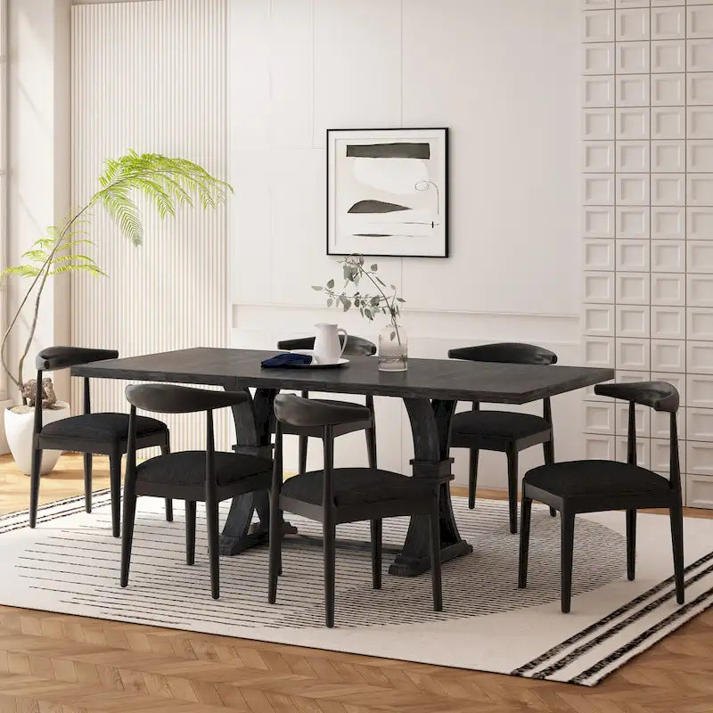Covey 7 Piece Dining Set by Christopher Knight Home