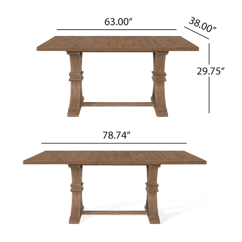 Covey 7 Piece Dining Set by Christopher Knight Home