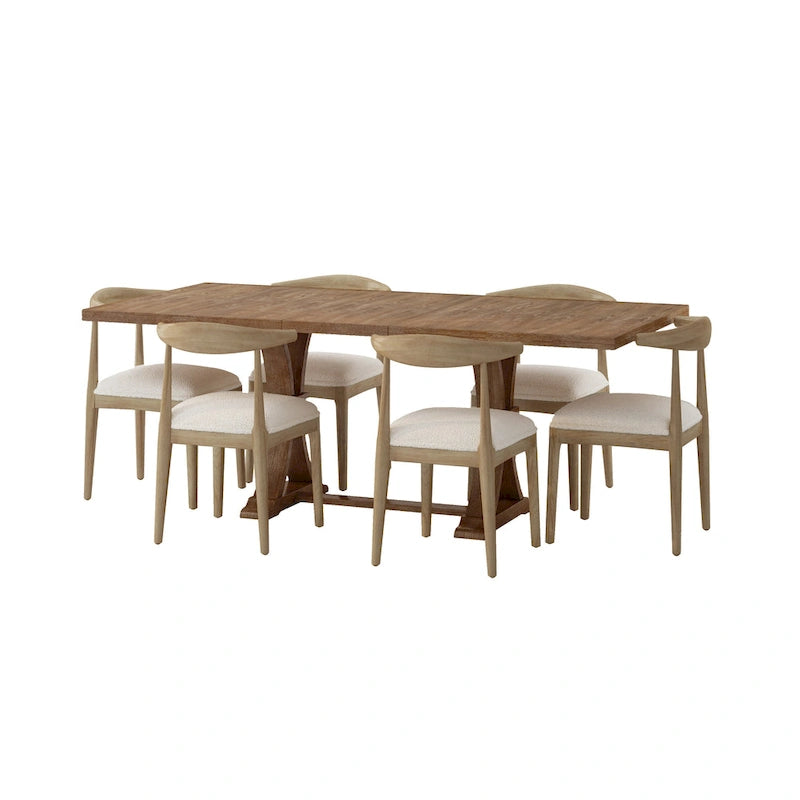 Covey 7 Piece Dining Set by Christopher Knight Home