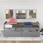 Twin size platform bed