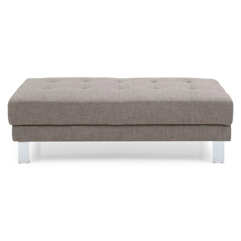 Twill Oversized Ottoman
