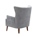 Alpheus Accent Armchair with Nailhead Trim by HULALA HOME