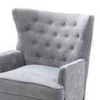 Alpheus Accent Armchair with Nailhead Trim by HULALA HOME