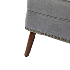 Alpheus Accent Armchair with Nailhead Trim by HULALA HOME