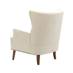 Alpheus Accent Armchair with Nailhead Trim by HULALA HOME