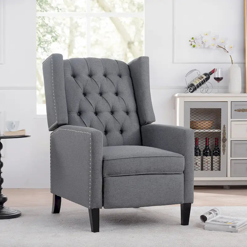 27 Wide Manual Wing Chair Recliner