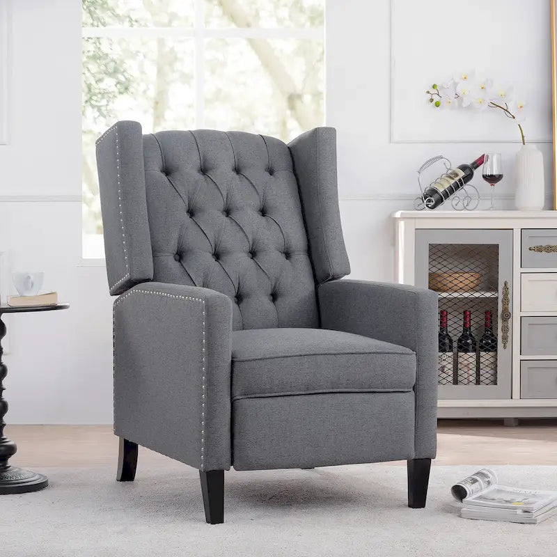 27 Wide Manual Wing Chair Recliner