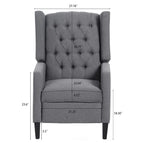 27 Wide Manual Wing Chair Recliner