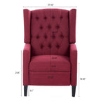 27 Wide Manual Wing Chair Recliner