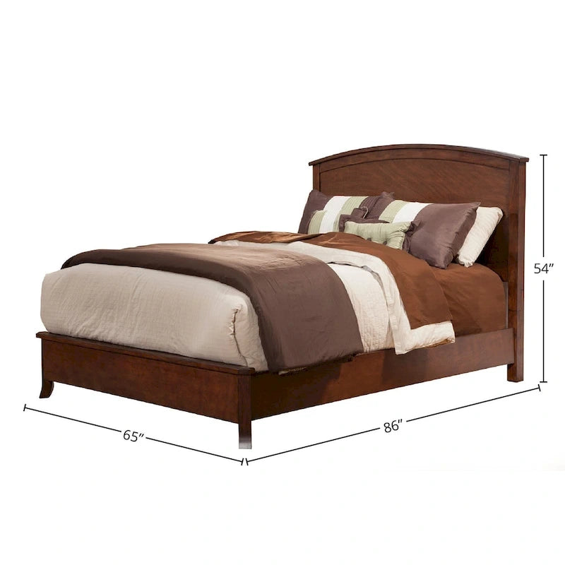 Alpine Furniture Baker Panel Bed