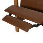 Munro Channel Stitch Pushback Recliner by Christopher Knight Home