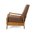 Munro Channel Stitch Pushback Recliner by Christopher Knight Home