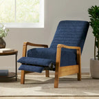 Munro Channel Stitch Pushback Recliner by Christopher Knight Home
