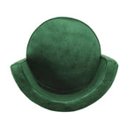 Cardan Modern Glam Round Open Back Velvet Swivel Club Chair by Christopher Knight Home - 26.25 L x 24.25 W x 28.50 H