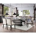 Shatterley Contemporary Brown 7-Piece Dinning Set by Furniture of America