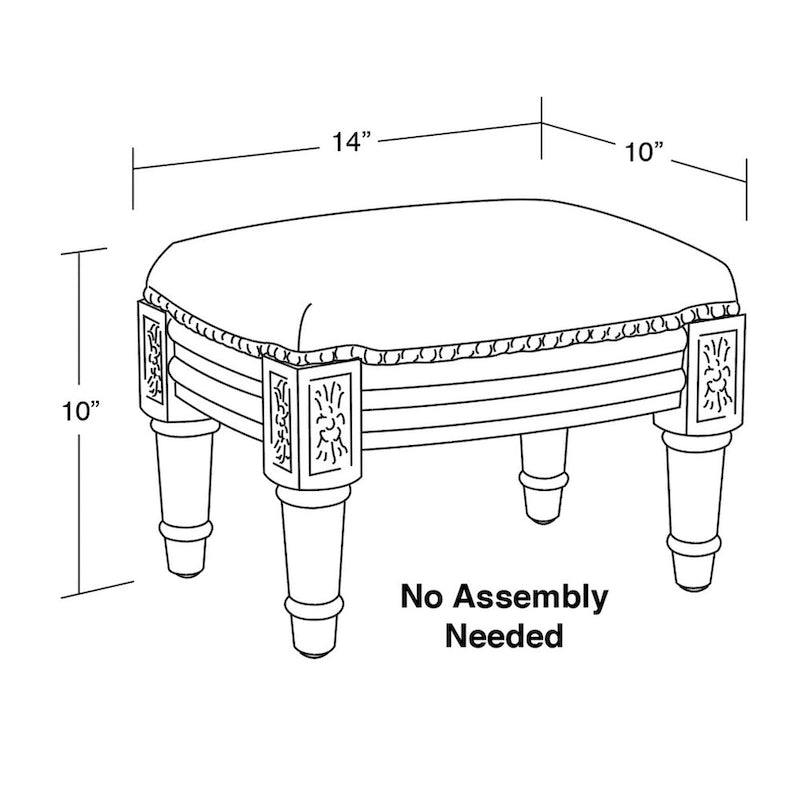 Pink and Green Paisley Needlepoint Footstool