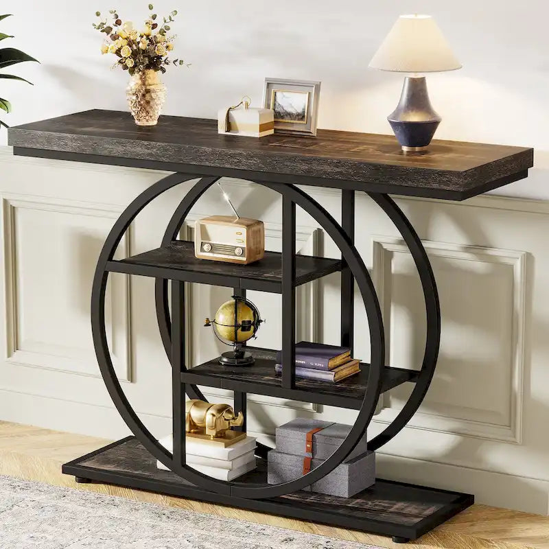41.3 Console Entryway Table, 4 Tiers Sofa Table