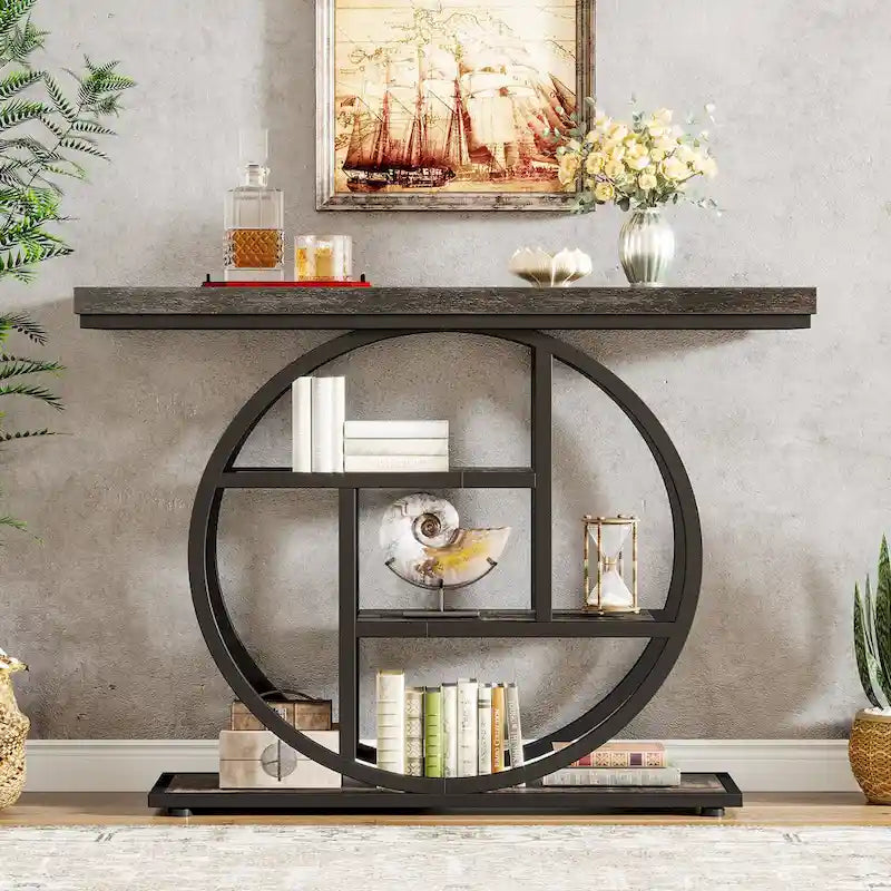 41.3 Console Entryway Table, 4 Tiers Sofa Table
