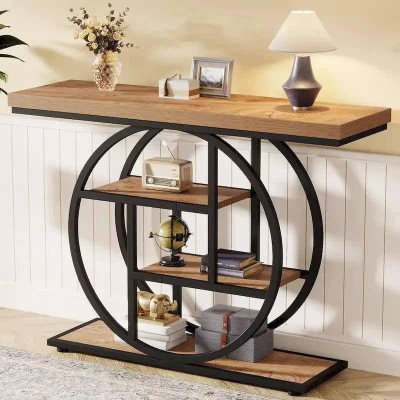 41.3 Console Entryway Table, 4 Tiers Sofa Table