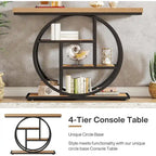 41.3 Console Entryway Table, 4 Tiers Sofa Table