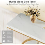 41.3 Console Entryway Table, 4 Tiers Sofa Table