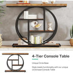 41.3 Console Entryway Table, 4 Tiers Sofa Table