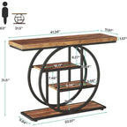 41.3 Console Entryway Table, 4 Tiers Sofa Table
