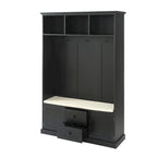 47.2Inch Hall Tree with 3 Hooks for Entrance