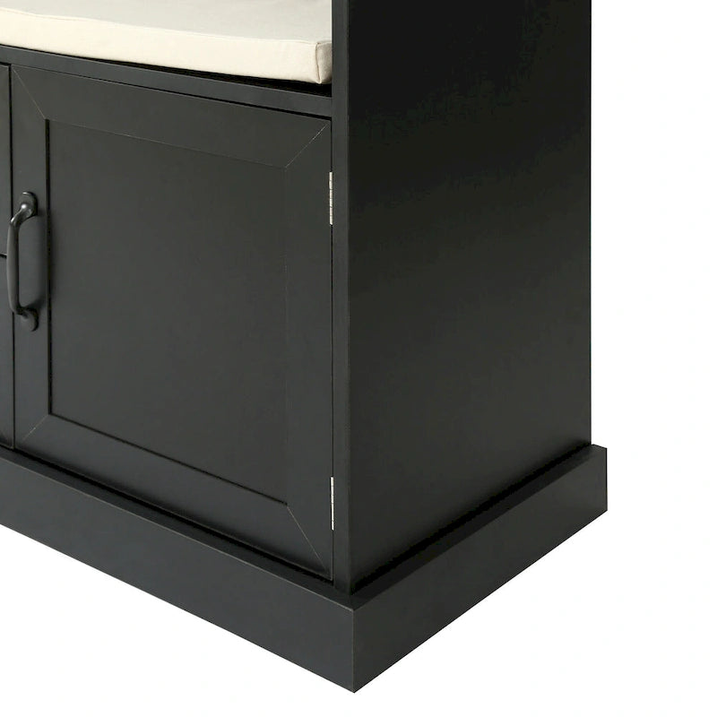 47.2Inch Hall Tree with 3 Hooks for Entrance