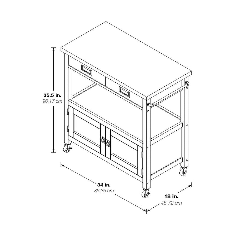 Radford Kitchen Cart